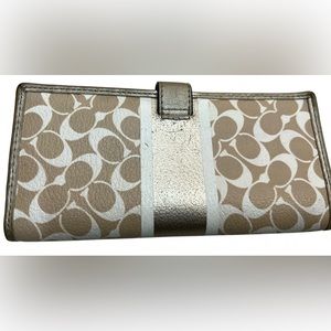 Coach leather wallet